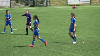 202223 London Under 12 Girls Cup Final  Goffs Oak Turquoise v AFC Wimbledon 2nd Half [upl. by Nonna]