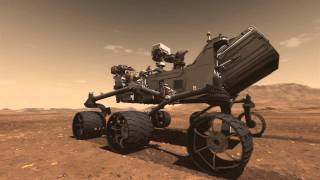 Mars Science Laboratory Curiosity Rover Animation [upl. by Lassiter174]