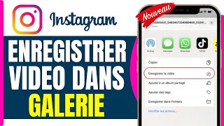 Comment Enregistrer Une Video Instagram Dans La Galerie iphone  En 2025 [upl. by Wight]