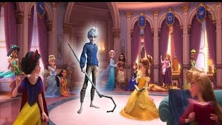 Disney Princesses meets JACK FROST Wreck it Ralph 2 [upl. by Dorina490]