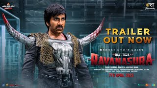 Ravanasura Official Hindi Trailer  Ravi Teja Sushant  Sudheer Varma  Ravanasura Hindi Teaser [upl. by Idorb]