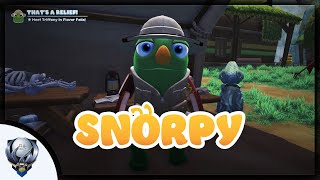 Bugsnax Side Quest 100 Walkthrough  Snorpy Includes Daddy Cakelegs Legendary Bugsnax Boss [upl. by Lednor]