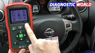 iCarsoft NS v10 Airbag Light Diagnose amp Reset Nissan amp Subaru OBD2 Scan Tool Code Reader [upl. by Sotos]