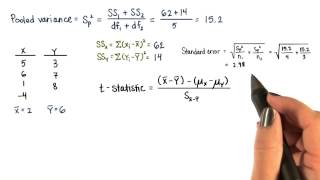 tStatistic  Intro to Inferential Statistics [upl. by Ehudd]