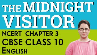 Chapter 3 The Midnight Visitor English Footprints without Feet CBSE NCERT Class 10 [upl. by Nosnirb]