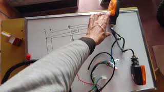 Circuito de Direccionales en motos Esquema electrico y posibles fallasBien explicado [upl. by Ingalls]