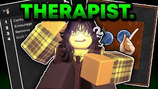 POV First time playing THERAPIST Bloxston Mystery [upl. by Iras]