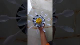 Easy Plastic Spoon Diy shortvideo art yt ytshorts viralvideo [upl. by Ailaht]