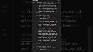 CSS Float Style Tutorial csstutorial coding css [upl. by Marijn]