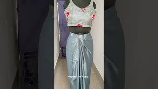 Dhoti skirttop nd shrug dhotiskirtshrugdresses shortvideo youtubeshorts kalpanaartworld [upl. by Anatnas]