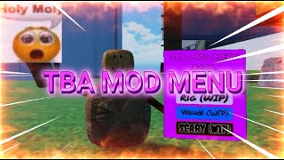 THE NEW BEST MOD MENU NO RISK OF BEING BANNED AT ALL TBA MOD MENU BETA [upl. by Lissi]