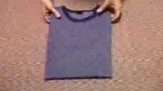 fastest shirt folding method ever [upl. by Edi]