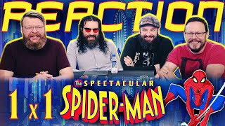 The Spectacular SpiderMan 1x1 REACTION “Survival Of The Fittest” [upl. by Lehcim]