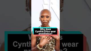 Why does Cynthia Erivo wear prosthetics She’s hiding three body secrets and the last one foryou [upl. by Tonie]