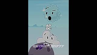 Puffball vs Cloudy and Lightning  BFDI 1v2 shorts [upl. by Akiram]