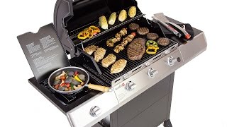 CharBroil Performance 3Burner Gas Grill  Black lid [upl. by Hanavas]