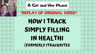 How I Track WW SIMPLY FILLING on the Healthi App [upl. by Enayr211]