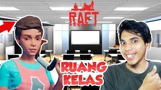 DUO KOCAK BUILD BATTLE KELAS IDAMAN DIATAS LAUT  RAFT 12 [upl. by Oirrad]