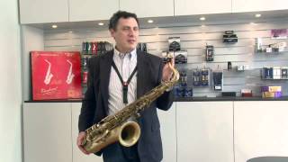 Ralph Bowen  Tenor sax reed trial [upl. by Rovert543]