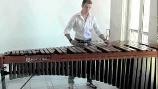 Pasquale Miranda plays quotFrancyquot CSantangelo  Marimba solo [upl. by Aruon472]