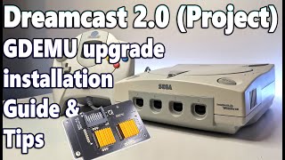 Dreamcast 2 Pro Mod Project part 1 GDEMU upgrade installation Easy  simply [upl. by Retsub]