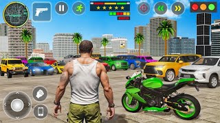 “Indian Bike Driving Game  Epic City Racing amp Realistic Indian Bike Simulator” GAMEPLAY 1 [upl. by Aramoiz]