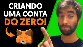 Como criar e usar uma conta na MetaMask na prática  2022 [upl. by Assetal854]