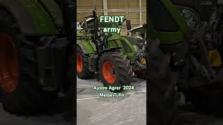 Amazing Fendt new line in AustroAgrar Tulln messetulln farm equipment exhibition messe [upl. by Eciram]