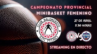 Minibasket femenino CB San Pedro VS Teresianas [upl. by Vladi]