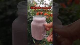 Pomegranate milkshake🤤 Milkshake series  17 kolapasi milkshake pomegranate healthylifestyle [upl. by Anawyt]