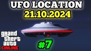 GTA 5 Online  UFO Location  21102024  Tag 7  Halloween 2024 [upl. by Sacram903]