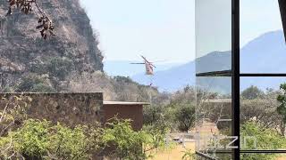 Gracias al hotel 3 Amates por parte del agua brindada para apagar el incendio en Malinalco 290324 [upl. by Orelle]