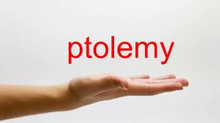 How to Pronounce ptolemy  American English [upl. by Cordier]