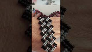 Reestrenamos TUTORIAL 👇Link a Video 29 shorts beading peyote peyotestitch joyeria brazalete [upl. by Alikee863]