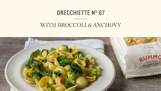 ORECCHIETTE WITH BROCCOLI amp ANCHOVY [upl. by Sachsse]