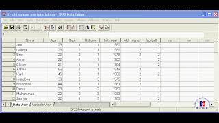 Computing Chi Square Part 1 [upl. by Bernadette]