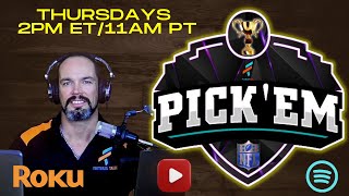 Pickem Week 10 with Special Guest Nick Bodkins [upl. by Rondi149]