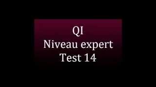 test 14 niveau expert test psychotechnique gratuit infirmier [upl. by Blanchard]