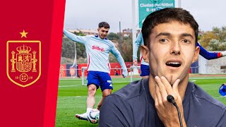 Zubimendi quotEs bonito ver cómo se comporta el entrenadorquot  Rueda de prensa SELECCIÓN ESPAÑOLA [upl. by Chaves]