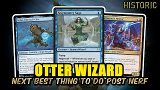 Next BEST Thing To Do PostNerf Galvanic Discharge Otter Wizards  Historic BO3 Ranked  MTG Arena [upl. by Aiclef]