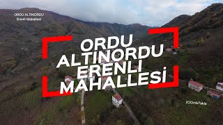 ORDU ALTINORDU ERENLİ MAHALLESİ DRON MANZARASI [upl. by Heidi]