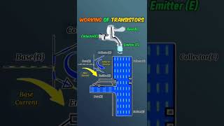 How transistors work basicelectrical basicelectricalengineering transistor [upl. by Aurie]