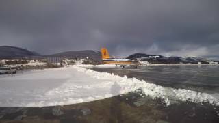 Dhc6 Twin otter Aerovías Dap Puerto Williams Chile [upl. by Penland275]