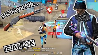 Ditantang Bewan 4 VS 4 SG 2 Kayu Only Sama Sekolah Lain Auto Bantai  Free Fire Battleground [upl. by Aronow394]