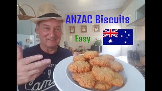 How To Make ANZAC Biscuits [upl. by Dorri603]