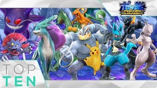 Top Ten  Greatest Pokemon in Pokken Tournament Feat Ndukauba Top 10 [upl. by Airretal]