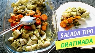 Salada Diferente  Tipo Gratinada [upl. by Wyne]