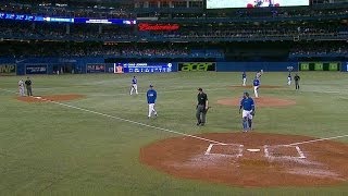 BOSTOR Blue Jays pitching coach Walker ejected [upl. by Mctyre]