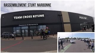 RASSO MOTO NARBONNE  avec Kenstunt Salade Arwi  La Police débarque [upl. by Ellerrehc]