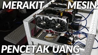 Merakit amp Setup Mining Rig  Tutorial Ming part 2 [upl. by Derry222]